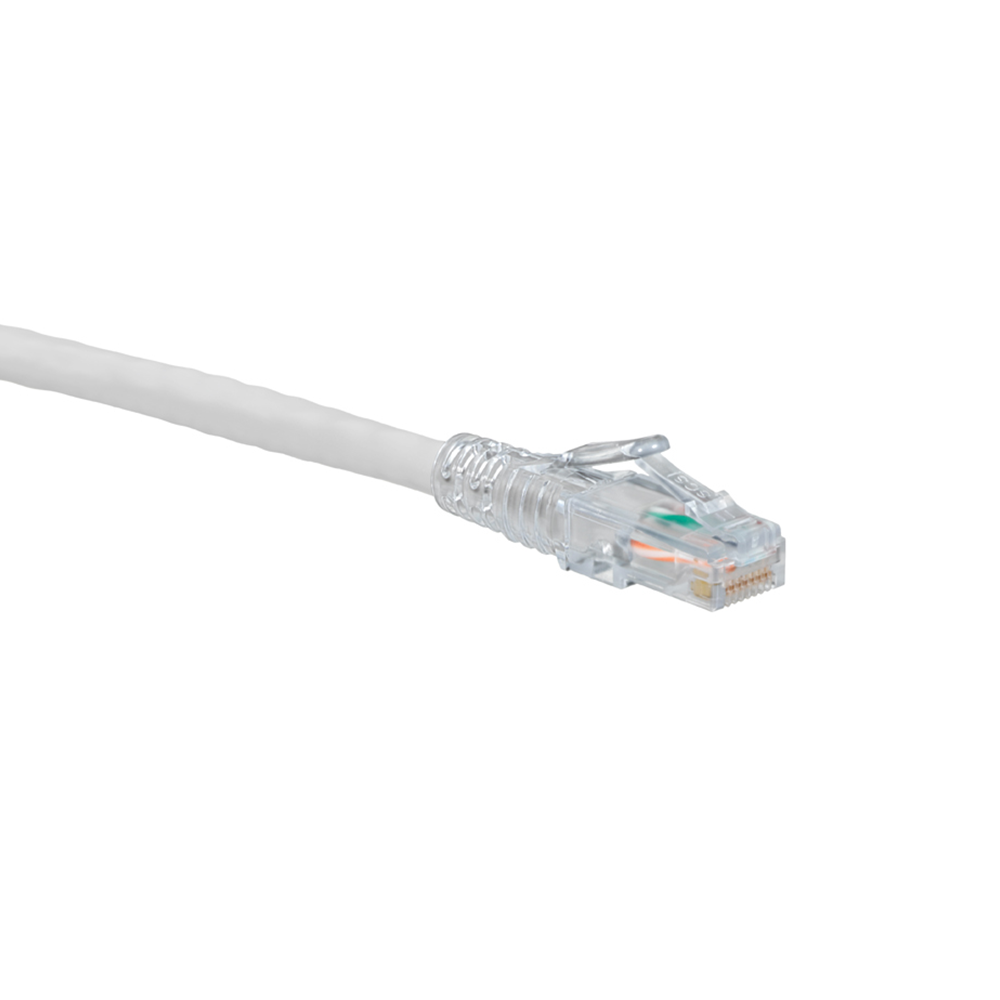 Cordon de parcheo tipo slimline Cat 6 Extreme de 10 pies, blanco - Leviton