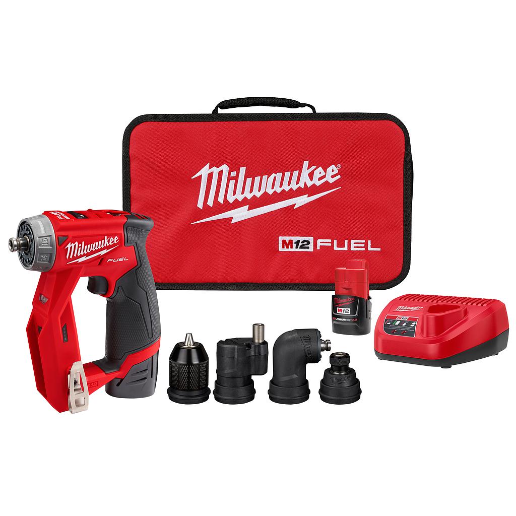 Taladro/destornillador 4 en 1 M12 FUEL - Milwaukee