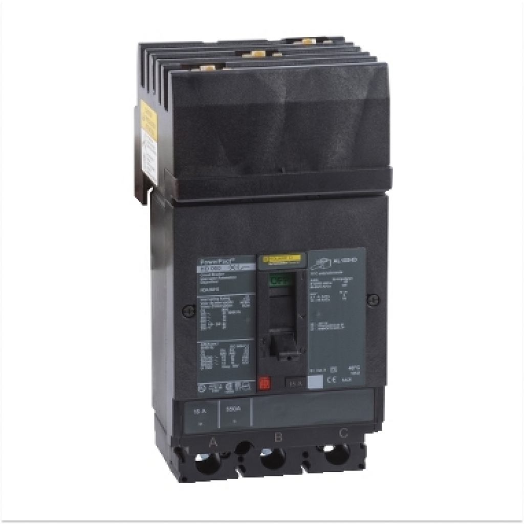 Interruptor termomagnetico I-Line marco H montaje enchufable 3P 15A 18kA 600VCA-250VCD