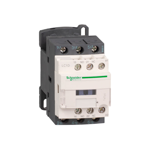 Contactor magnetico tripolar CA terminales atornillabes 9A 