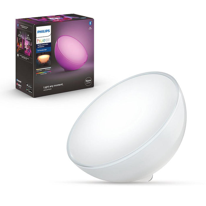 Luminaria de mesa inteligente luz multicolor Philips Hue Go con Bluetooth - Philips