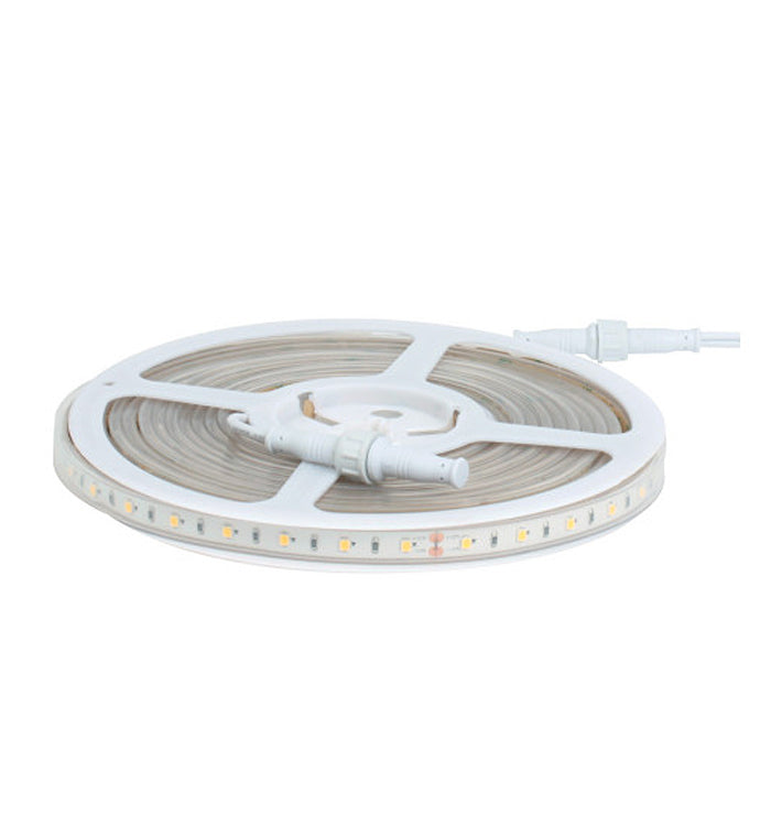 Tira LED 3528 SMD Luz fria de 5 m a 127 V - Tecnolite